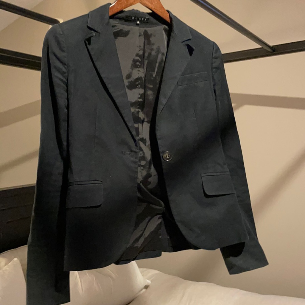 Theory Size 00 Cotton Jacket